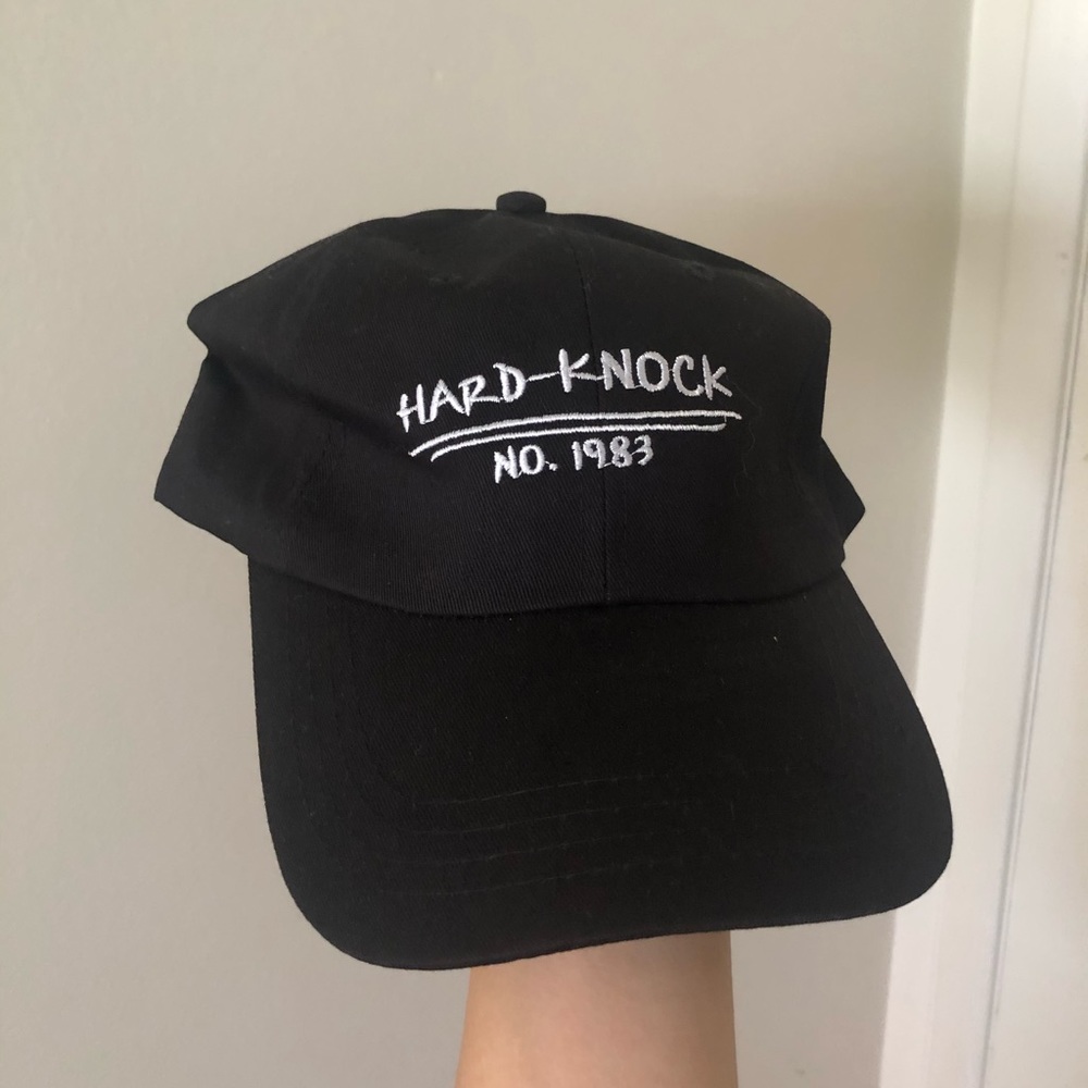 Black “Hard Knock” Baseball Cap
